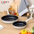 HANSSEM My Cook Bichon IH Frying Pan 20cm – Nonstick Cast Aluminum, Induction Compatible, Scratch-Resistant, Ergonomic Soft-Grip Handle, Quick & Even Heating _ Made in KOREA